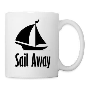Sailing Water Sports Wind - Mug - white - Right