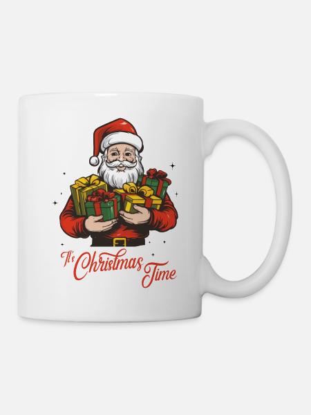 Weihnachtsmann - Tasse - Weiß