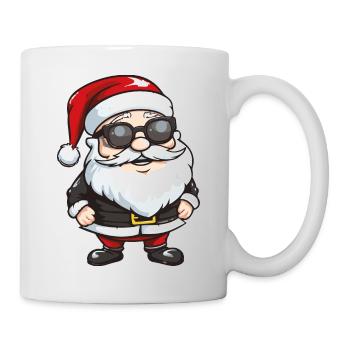 Santa Claus Sunglasses - Mug - white - Right