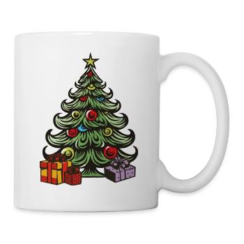 tannenbaum weihnachten - Tasse - Weiß - Rechts