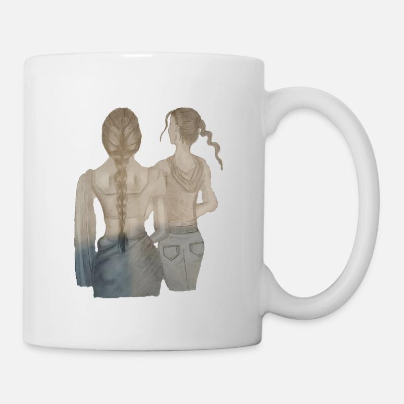 ZURÜCK FREUNDE - Tasse - Weiß