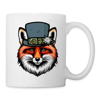 Tyrolean Fox Austria Foxes Switzerland Alps - Mug - white - Right