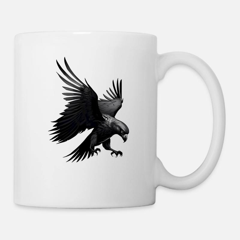 Aigle de l’ombre - Mug blanc - blanc