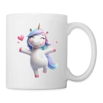 Einhorn 1 - Tasse - Weiß - Rechts