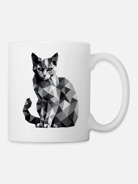 Design "Prowler" - Tasse - Weiß