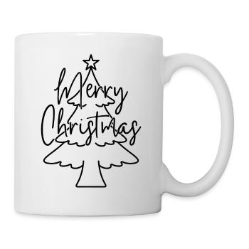 Joyeux Noël - Mug blanc - blanc - Droite