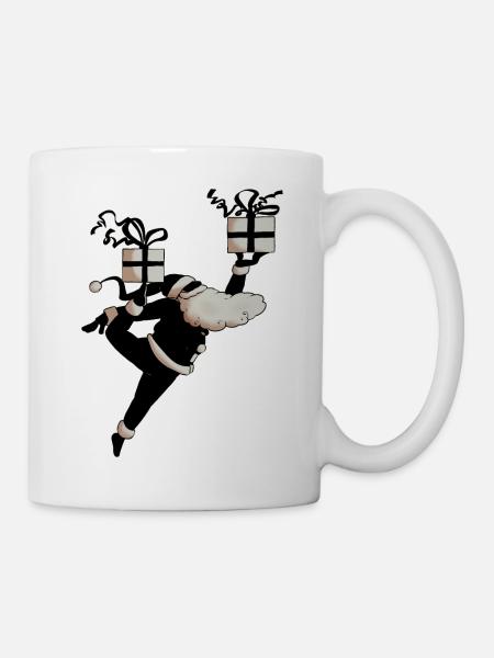 Santa Dancer (v2) - Mug - white