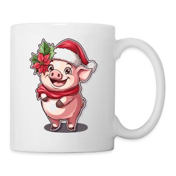 Piggy Piglet Christmas Christmas - Mug - white - Right