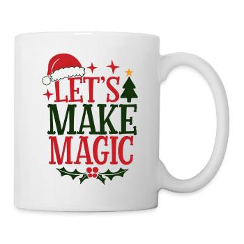 Christmas Magic - Santa Claus - Party - Mug - white - Right