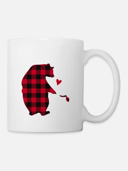 Onkel Bär - Tasse - Weiß