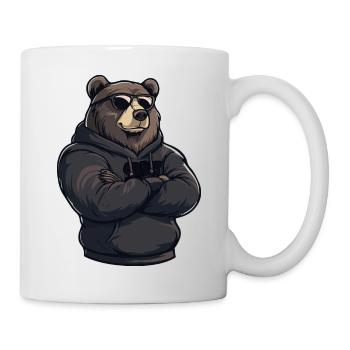 Bear Comic Brown Bear - Mug - white - Right