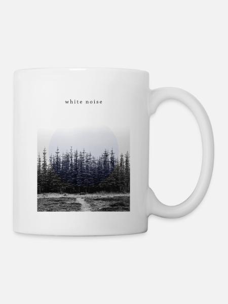 bruit blanc - Mug blanc - blanc
