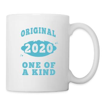 Original 2020 Vintage retro. Tshirt anniversaire 2 - Mug blanc - blanc - Droite