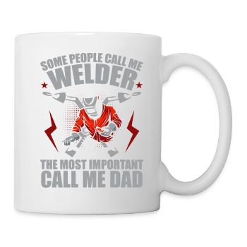 Some people call me welder - Mug - white - Right