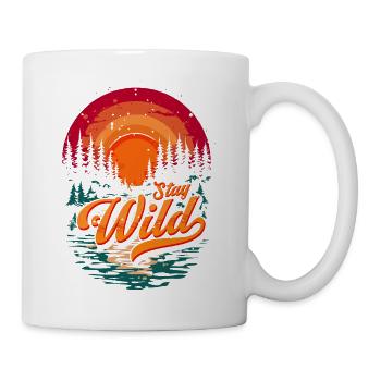 Stay Wild Sunset Adventure - Mug - white - Right