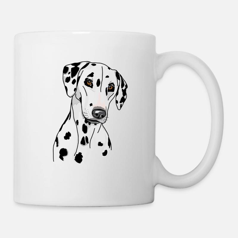Dalmatian - Mug - white