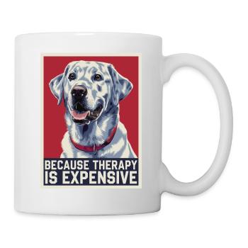 Glück mit Labradoren erleben - Tasse - Weiß - Rechts