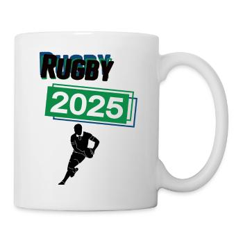 Rugby Spieler Team Turnier Mannschaft in 2025 - Tasse - Weiß - Rechts