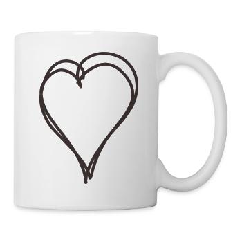 Heart - Mug - white - Right