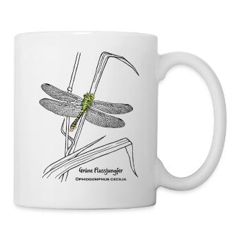 Vierge de la rivière Verte - Mug blanc - blanc - Droite