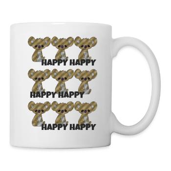 KOALA EST HEUREUX - Mug blanc - blanc - Droite