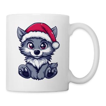 Wolf Christmas - Mug - white - Right