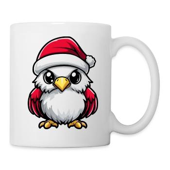 Noël de l’aigle - Mug blanc - blanc - Droite