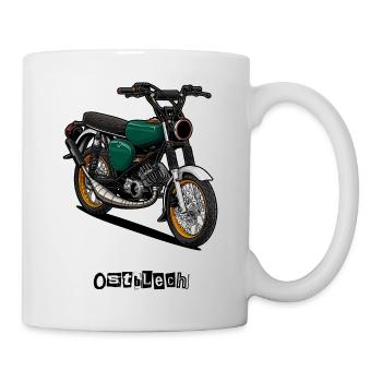 S51 (grün) // Illustration - Tasse - Weiß - Rechts