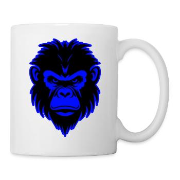 Monkey Animal Portrait - Mug - white - Right