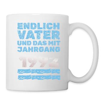 Endlich 1992 - Tasse - Weiß - Rechts