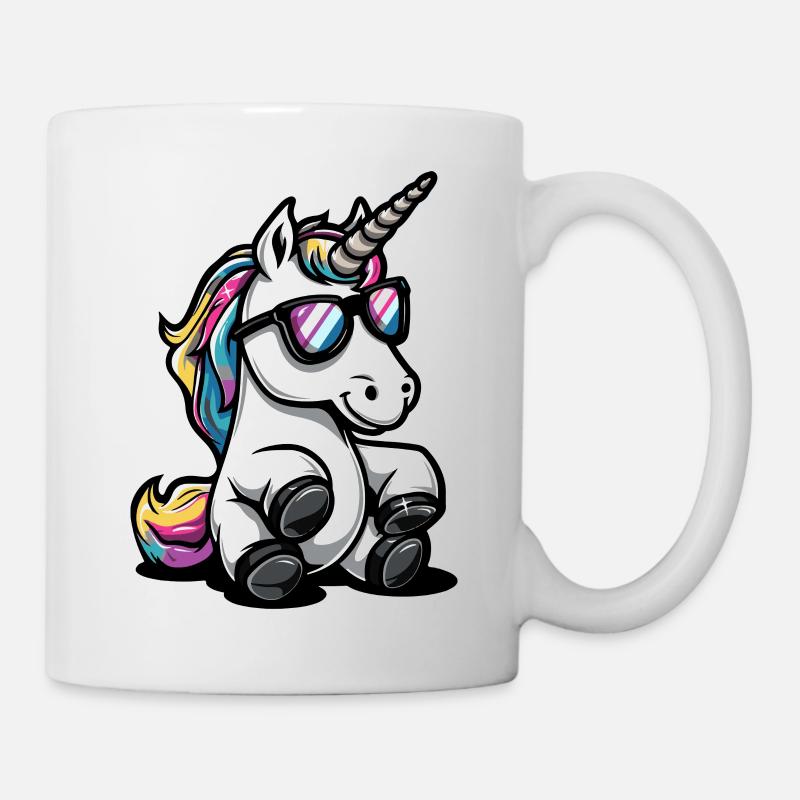 Einhorn Tier - Tasse - Weiß