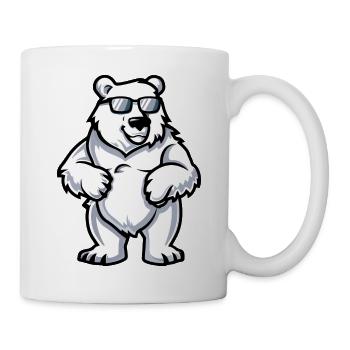 polar bear animal - Mug - white - Right