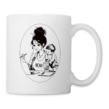Supermom - Mug - white - Right