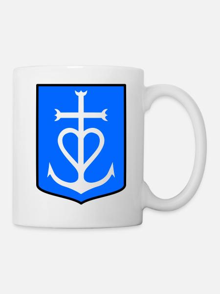 Croix Camargue - Mug blanc - blanc
