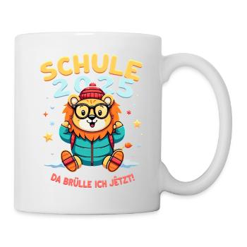 Schulkind 2025 - einschulung 2025 - Tasse - Weiß - Rechts