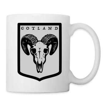 Gotland - Tasse - Weiß - Rechts