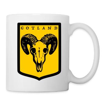 Gotland - Tasse - Weiß - Rechts