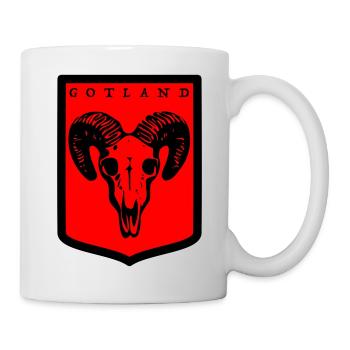 Gotland - Tasse - Weiß - Rechts