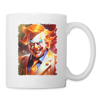 Here comes the clown - Mug - white - Right