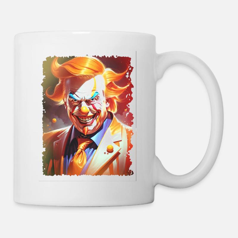 Here comes the clown - Mug - white