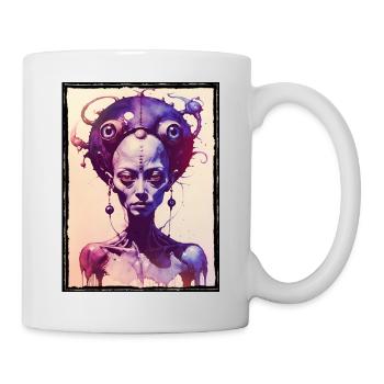 Alien Eyes - Mug - white - Right