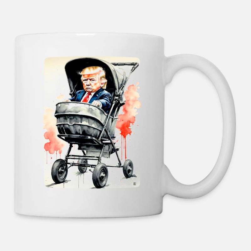 Das größte Baby der Welt - Tasse - Weiß