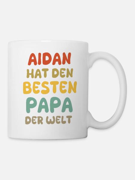 Baby Aidan - Tasse - Weiß