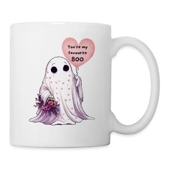 Valentinstags Geist | Niedlich | Geschenk - Tasse - Weiß - Rechts