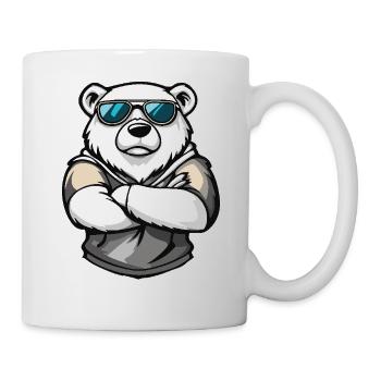 Polar Bear Sunglasses - Mug - white - Right