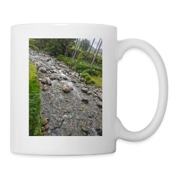 Rocky stream - Mug - white - Right