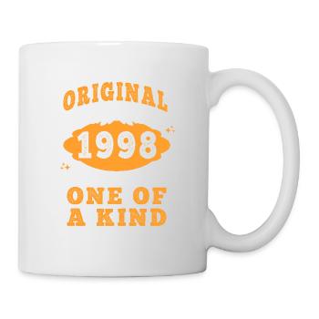 Vintage Born in 1998 made in 1998 27 years old. Art_20 - Mug - white - Right