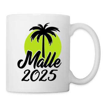 MALLE 2025 - Mug blanc - blanc - Droite