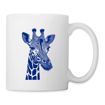 Pop Art Giraffe - Mug - white - Right