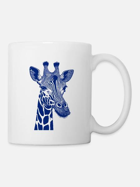 Pop Art Giraffe - Mug - white